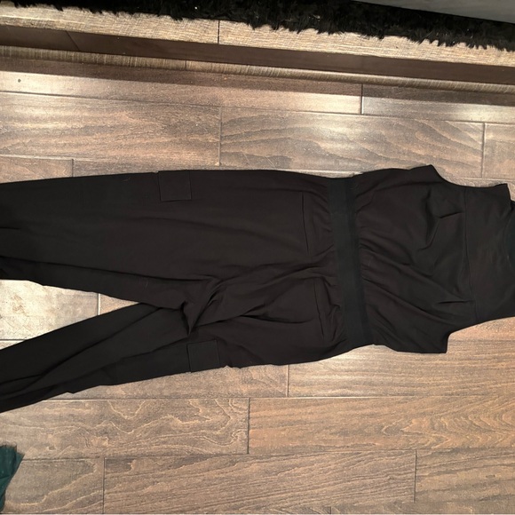 Athleta Classic Black Jumpsuit - Picture 5 of 5